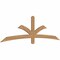 Ekena Millwork Davenport Timber Gable Bracket, Western Red Cedar, 84"W x 24"H x 1 1/2"D x 3 1/2"F, 7/12 Pitch GBW084X24X0204DAV00SWR - alternate 3
